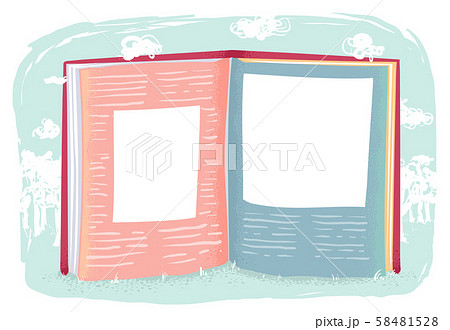 Book Blank Space Illustration 58481528