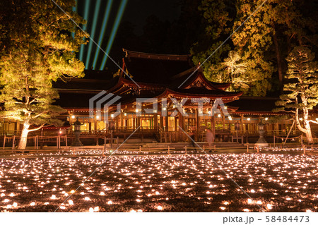 滋賀県 多賀大社 神あかり 祈りの石ころあかり 滋賀県 多賀大社 神あかり 祈りの石ころあかり 58484473