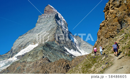 マッターホルン　雄大なるアルプスの頂き 58486605