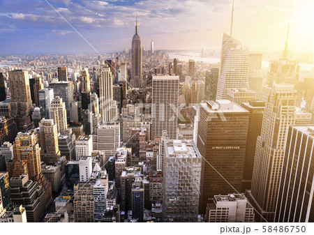 New York City skyline 58486750