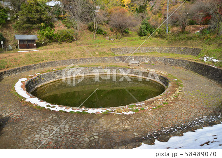 金山城址　日ノ池 58489070