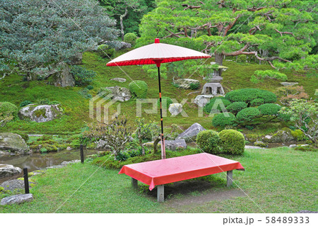 【旧竹林院 庭園】 滋賀県大津市坂本５ 58489333