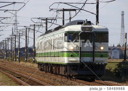 終焉近い信越本線115系（快速） 58489988