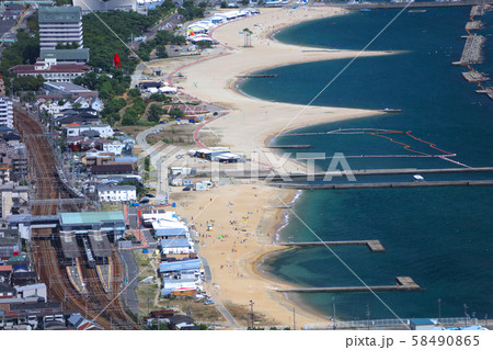 須磨海岸（須磨浦山上遊園、展望台より） 58490865