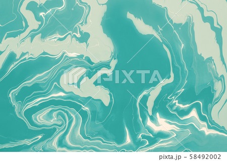 Pastel green fluid art. Abstract marble background Pastel green fluid art. Abstract marble background 58492002