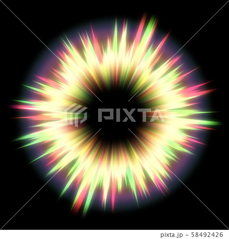Colorful Light Burst 58492426