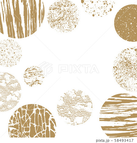 Geometric pattern background vector. Gold geometric cover desi 58493417