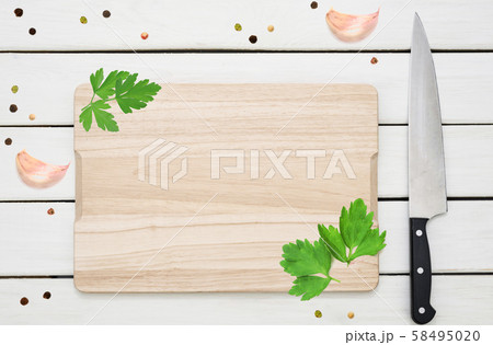Rustic culinary mock-up 58495020