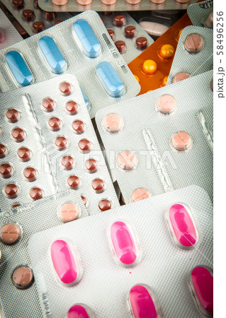 Many colorful medicines Many colorful medicines 58496256