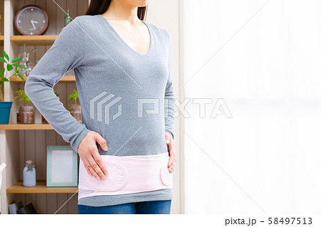 骨盤ベルト 着脱 妊娠初期 産後の使用 骨盤ベルト 着脱 妊娠初期 産後の使用 58497513