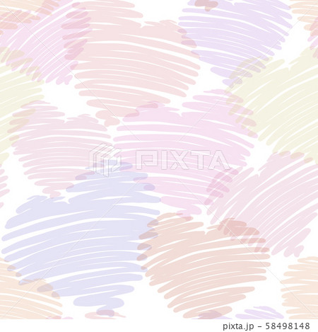 Heart seamless background. colored heart pattern. transparent romantic texture Heart seamless background. colored heart pattern. transparent romantic texture 58498148