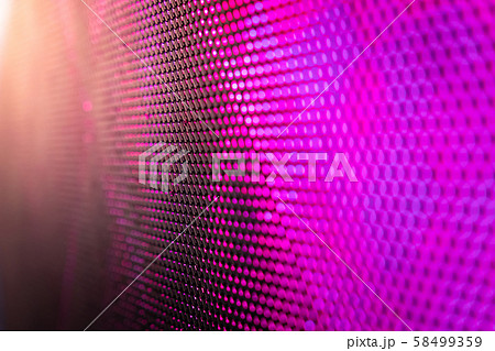 CloseUp LED blurred screen. LED soft focus CloseUp LED blurred screen. LED soft focus 58499359