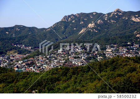 韓国 仁王山 北岳山 58500232