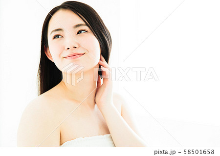 女性　ビューティー　美容　スキンケア 58501658