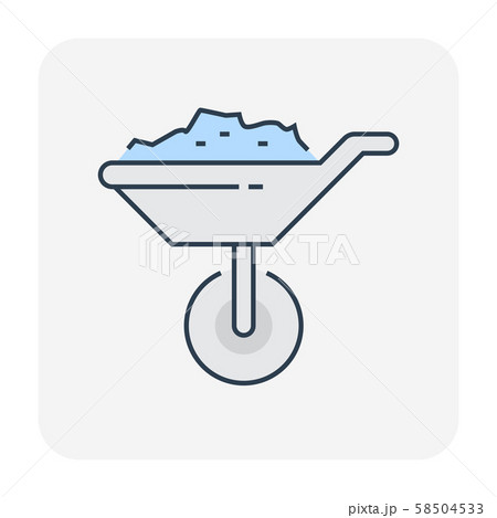 concrete testing icon 58504533
