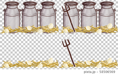 R: Nostalgic ranch milk cans 3 58506569