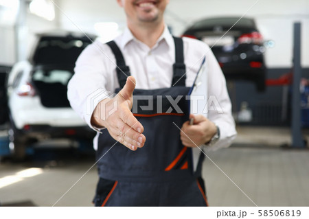 Hardworking male hand Hardworking male hand 58506819