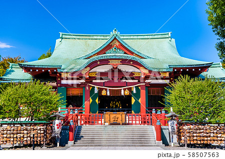 東京 亀戸天神社 社殿 58507563