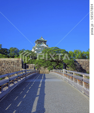 大阪城 北側（ 極楽橋から ） 58507804