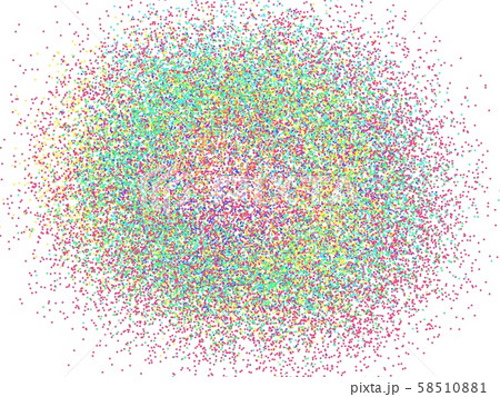 Multicolored abstract of object in white background Multicolored abstract of object in white background 58510881