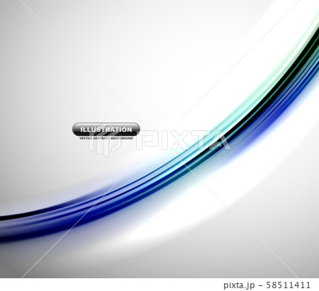 Blurred wave line design background Blurred wave line design background 58511411