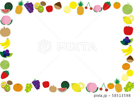 フルーツフレーム 58513598