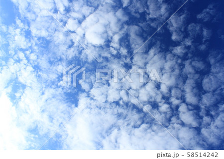 秋の青空 秋の青空 58514242