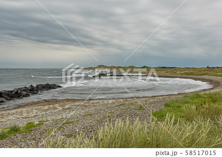 Seaside and landscape near town of Skagen in Seaside and landscape near town of Skagen in 58517015