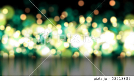 3d illustration, Light green and yellow circles 3d illustration, Light green and yellow circles 58518385