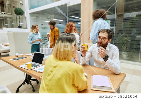 Group of Designers Brainstorming at work 58521054