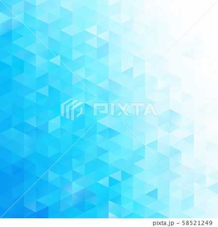 Blue Grid Mosaic Background, Creative Design 58521249