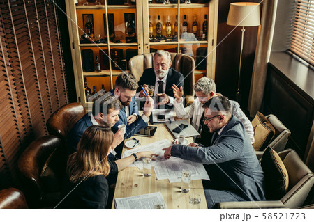 Business People Working in the Office Concept 58521723