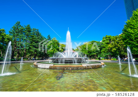 東京 日比谷公園の噴水 東京 日比谷公園の噴水 58526128