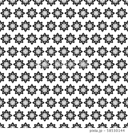 Seamless stars deco art pattern vector 58530144