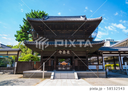 東京 泉岳寺の山門 東京 泉岳寺の山門 58532543