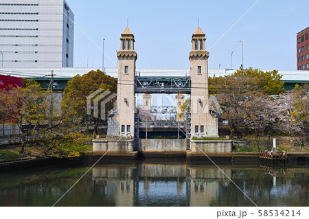 愛知県/推奨土木遺産 松重閘門 愛知県/推奨土木遺産 松重閘門 58534214