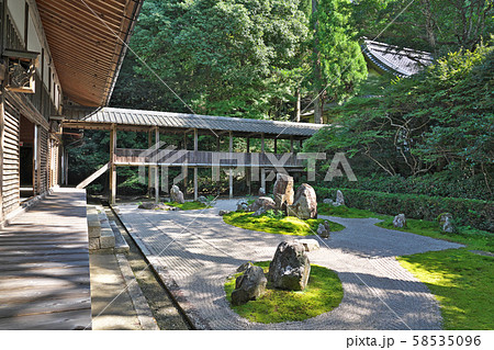 【龍潭寺 枯山水】 滋賀県彦根市古沢町 58535096