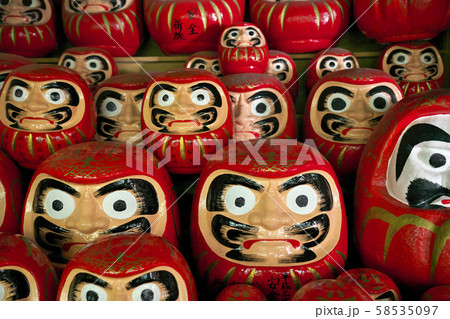 【龍潭寺 ダルマ】 滋賀県彦根市古沢町 58535097