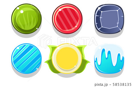 Colorful Glossy Balls Set, Shiny Spheres, Game User Interface Assets Vector Illustration Colorful Glossy Balls Set, Shiny Spheres, Game User Interface Assets Vector Illustration 58538135