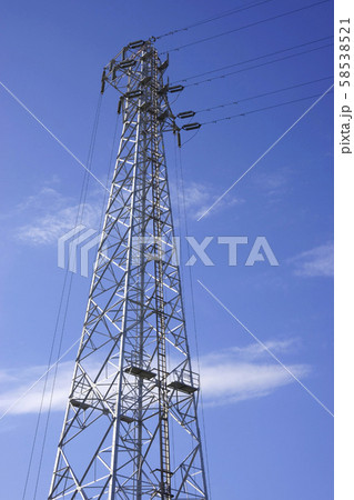 送電用山形鋼鉄塔 送電用山形鋼鉄塔 58538521