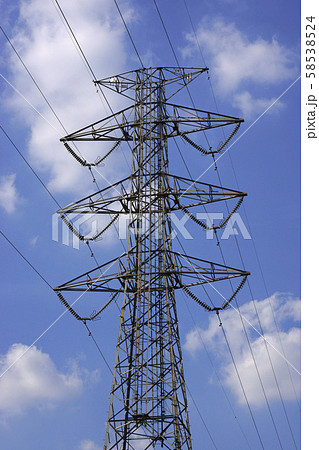 送電用山形鋼鉄塔 送電用山形鋼鉄塔 58538524