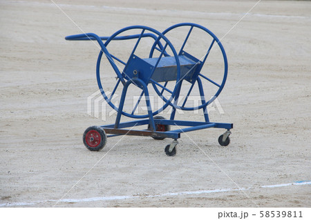 運動会　綱引きロープ巻取器 58539811