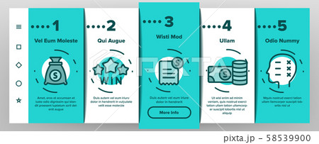 Betting Football Game Color Vector Onboarding 58539900