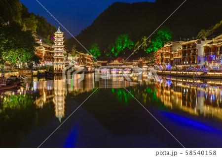 Fenghuang, China - May 29, 2018 Fenghuang, China - May 29, 2018 58540158