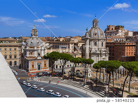 Square Piazza Venezia in Rome Italy Square Piazza Venezia in Rome Italy 58540215