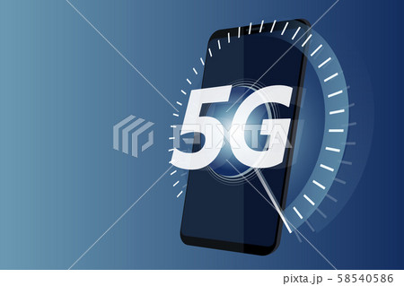 5G network for next generation video services. Vector illustration 58540586