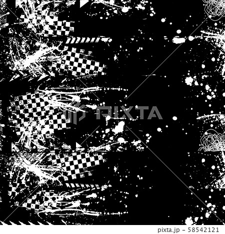 Black abstract grunge race background 58542121