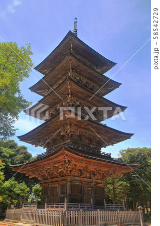 【石川県】能登の妙成寺 五重塔 【石川県】能登の妙成寺 五重塔 58542729