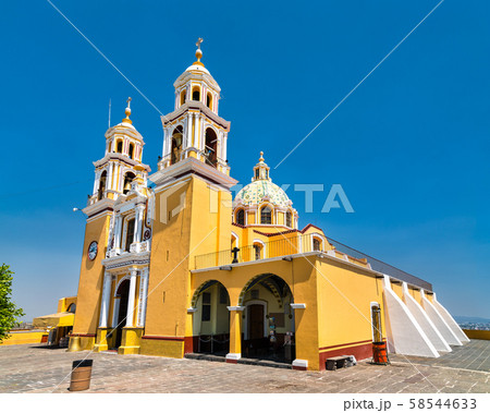 Church of Our Lady of Remedies in Cholula, Mexico 58544633