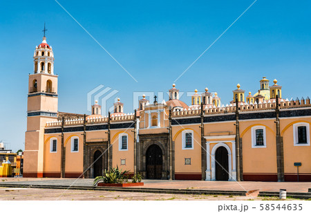 Capilla Real de Naturales at San Gabriel Friary in Cholula, Mexico 58544635